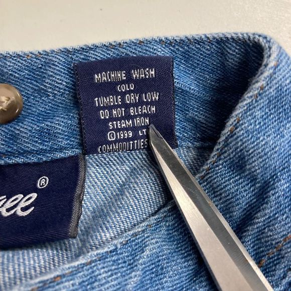 Blue Button Down Denim Shirt - Picture 4 of 6